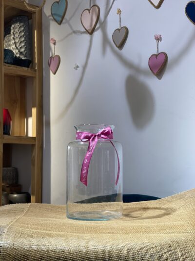 Jarrón Transparente Grande